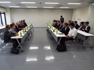 福島県国見町議会表敬訪問