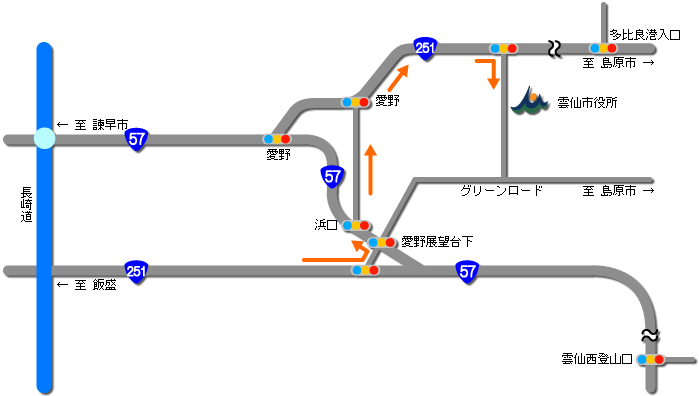 愛野全体地図