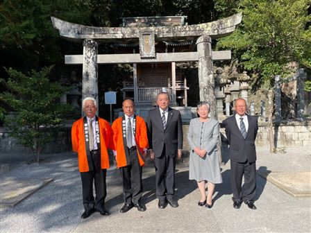 神社庁での贈呈式(2)