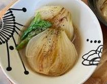 新玉ねぎのスープ煮