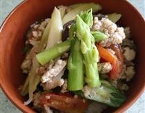 夏野菜どんぶり