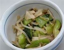 チンゲン菜とエリンギの和え物 