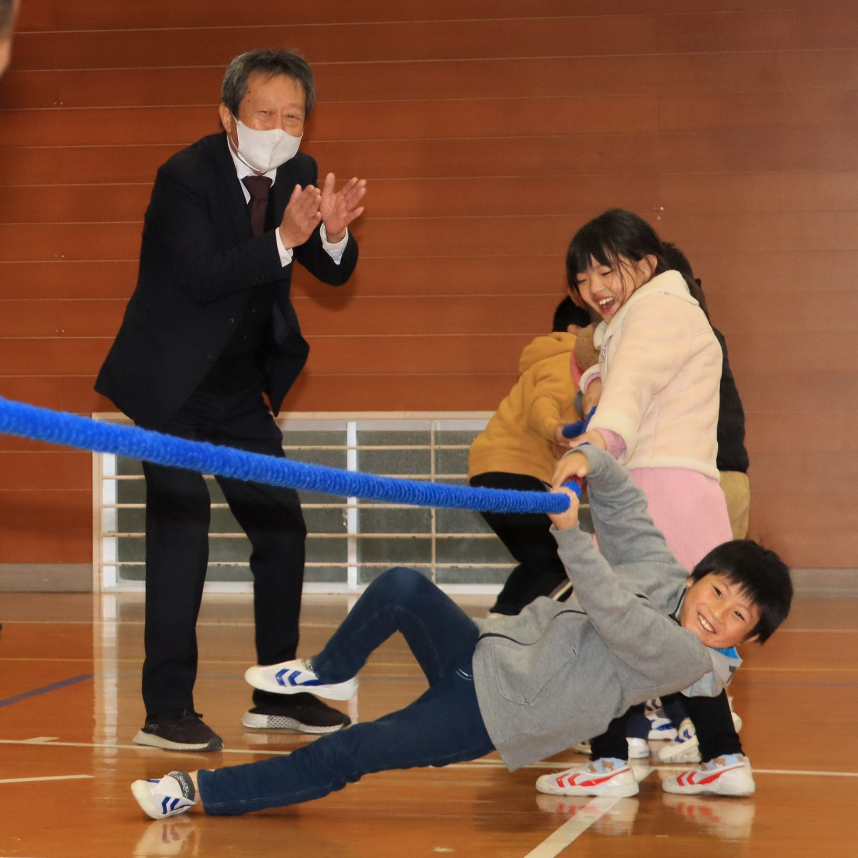 押し相撲