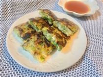 もちもちねぎ焼き