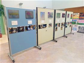 ふくしアートパネル展（瑞穂町公民館）