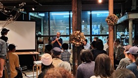 姫路市内でのトークセッション