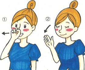 よろしくお願いします！（手話）