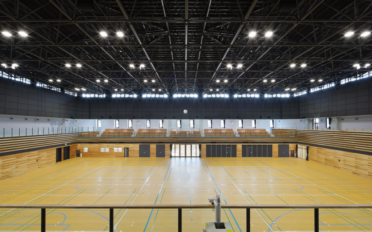 小浜体育館　内観写真