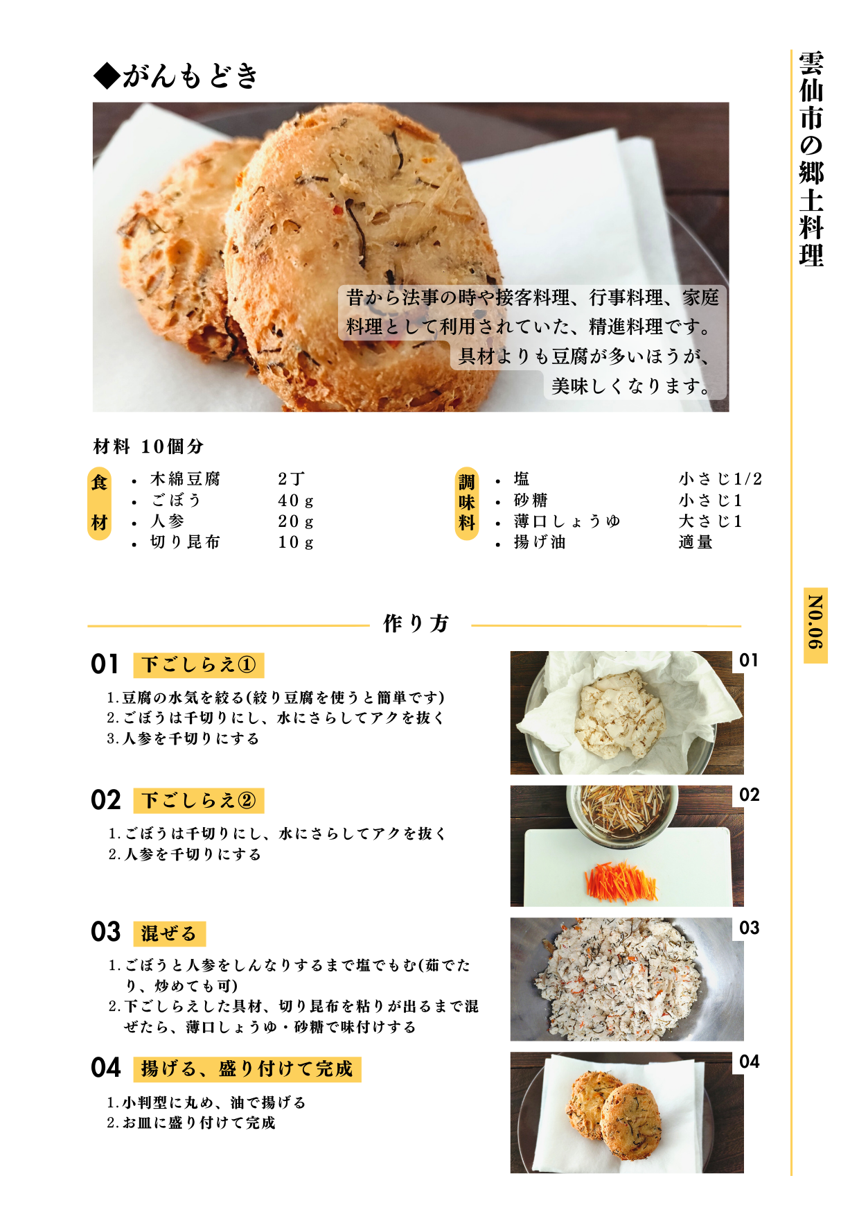 No.6　がんもどき