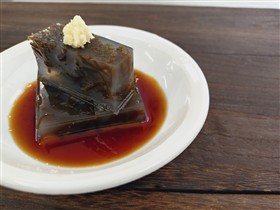 雲仙市の郷土料理No.13　もずく寒天