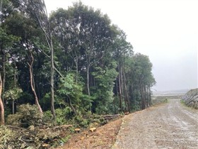 国見町宮田地区着工後